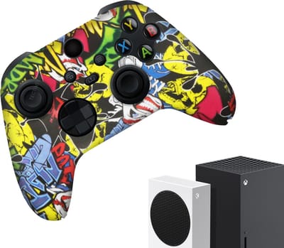 Gadgetpoint - Hoesjes & Skins voor Xbox Series X & S - Performance Gaming Case - Soft Grip Covers - Anti-Slip Controller Accessoires - Grafity