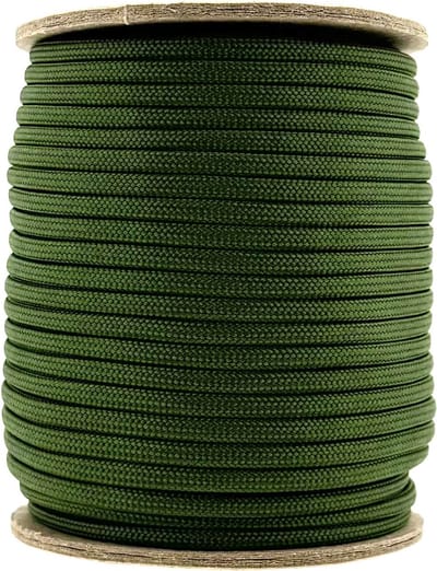 Paracord 550 type III Forest Groen-30 mtr