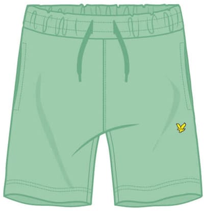 Lyle & Scott Sweat Short Broeken Jongens - Mint - Maat 164/170