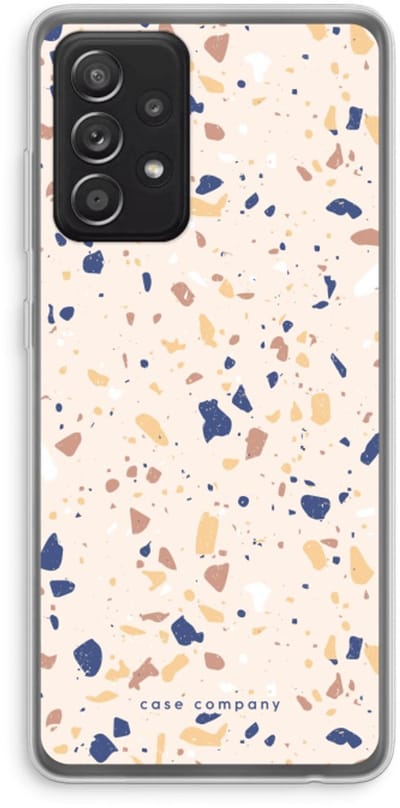 Case Company® - Hoesje geschikt voor Samsung Galaxy A52s 5G hoesje - Terrazzo N°23 - Soft Cover Telefoonhoesje - Bescherming aan alle Kanten en Schermrand