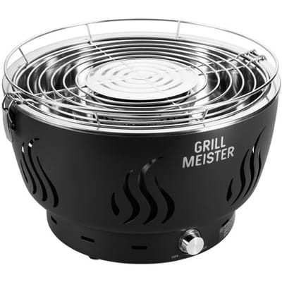 GRILLMEISTER Houtskool-BBQ met ventilatie