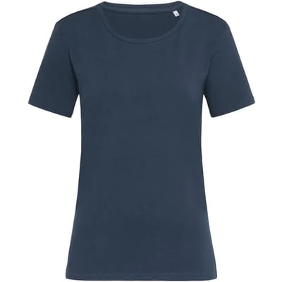 Stedman Claire Relaxed Crew Neck T-Shirt Women S9730 - MARINA BLUE - XS