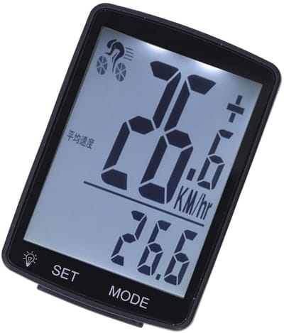 Kilometerteller Fiets - Snelheidsmeter - Fietscomputer Draadloos