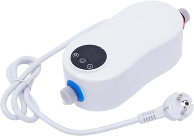 Mini Elektrische Boiler - Directe Verwarming - Direct Warm Water - Ruimtebesparend Ontwerp - 20cm Hoog - Wit