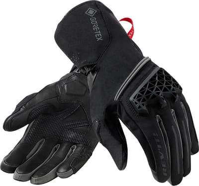 REV'IT! Contrast GTX Handschoenen Zwart Grijs - Maat S - Handschoen
