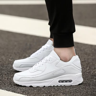 Heren- en Dames 755 Retro Hardloopschoenen Lente Low-top Leer Dubbel Mesh Luchtkussen Demping Vrije Tijd Sportschoenen Joggen. 39 black