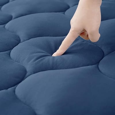 Matrastopper 180x200 cm - Zachte topper met diepe hoeken en ademend materiaal