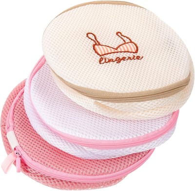 Waszakken - Lingerie zakken - Kleding beschermen - Fijnmazig net - 3 stuks - Diverse kleuren