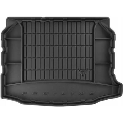 Kofferbakmat SEAT Leon III Cupra 2012-2020 – Rubber TPE – Hoge Rand 5cm – Anti-Slip – Geurloos – Organizerfunctie – Exacte Pasvorm