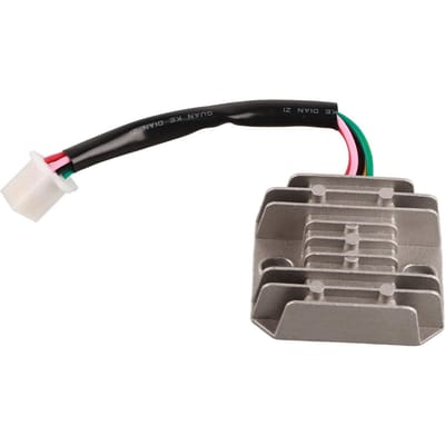 Régulateur Redresseur de Tension 12V 5 Fils pour Moto VTT Quad Scooter gray