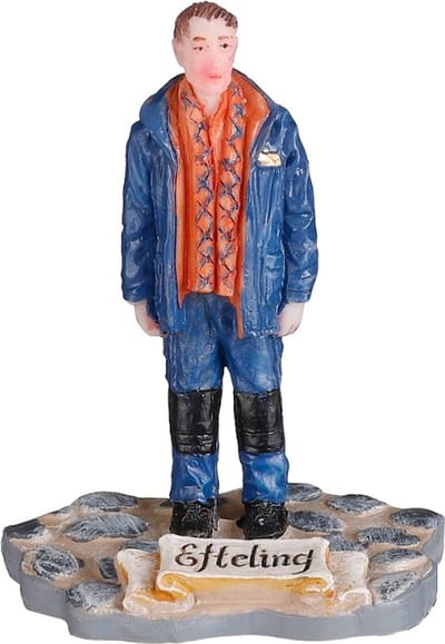 Efteling - Medewerker Technische Dienst - l4,5xw3,5xh6,5cm - Woonaccessoires en seizoensgebondendecoratie