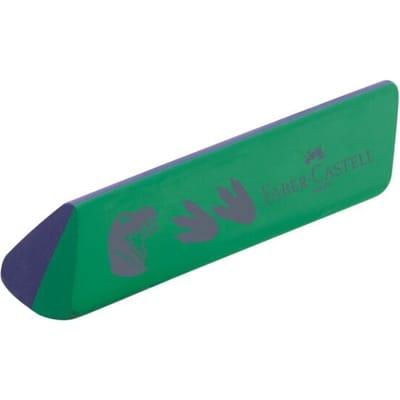 Gum Faber Castell Dino groen stof- en PVC vrij - FC-188750