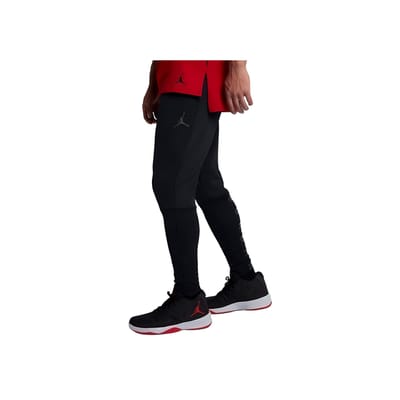 Pantalon Décontracté Fuselé à Taille Élastique avec Imprimé Logo Jordan pour Homme Bas Noir 880971-010 XXXL white