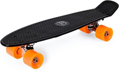 Kinder Skateboard - Outdoor Board - Vrije Tijd - ABEC-7 Lagers - 22 Inch - Zwart