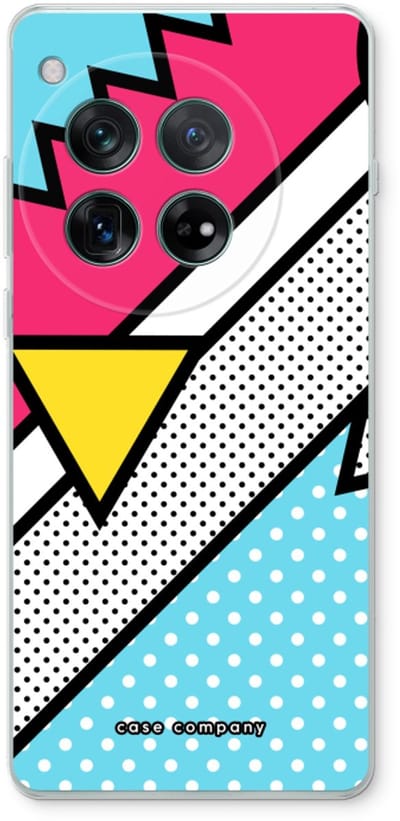 Case Company® - Hoesje geschikt voor OnePlus 12r hoesje - Pop Art #3 - Soft Cover Telefoonhoesje - Bescherming aan alle Kanten en Schermrand