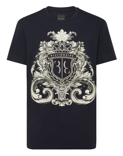 T-Shirt Ronde Hals Ss Crest Barok