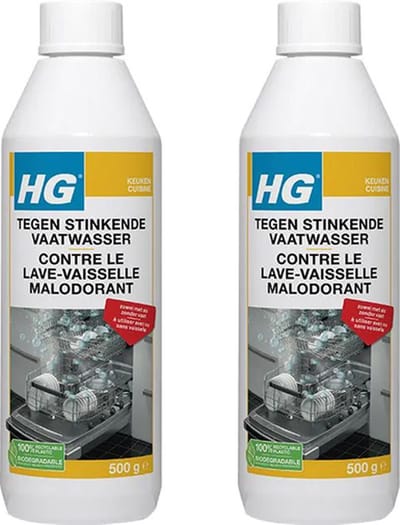 HG Tegen Stinkende Vaatwasser 2-pack met KD spons