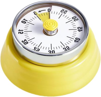 Mechanische Keuken Timer met Countdown, Visuele Timer voor Koken, Magnetische Klok en 60 Minuten Rotatie Eiertimer voor Klaslokalen en Fitnessactiviteiten
