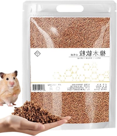 Bodembedekking Natuurlijk - Knaagdier Strooisel - Dierenverblijf Inrichten - Natuurlijke Geurcontrole - 300g - Natuurlijk