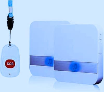 Thuys – Draadloze Noodoproep Knop – Voor Ouderen – Paniekalarm – Voor Zorgbehoevenden – Met Plug – In Versie