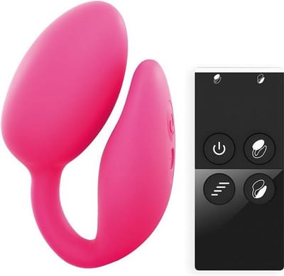 Love to Love Wonderlove Partnervibrator met 2 motoren en afstandsbediening - roze