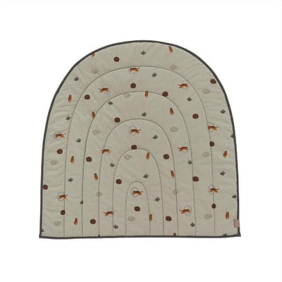OYOY quilted speelkleed/ vloerkleed groen
