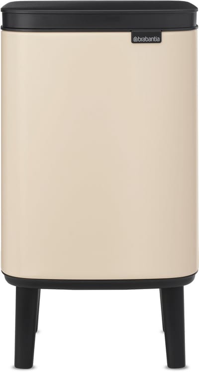 Brabantia Bo Hi Prullenbak - 4 liter - Badkamer - Soft Beige