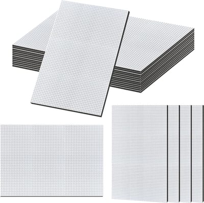 Dailygoods- Geluidsisolatie Mat 13 Stuks - Zelfklevende Dempingsmat - Isolatiemat Plakbaar - Interieur Isolatie - Akoestische Schuim Panelen - Afmetingen 24,8 x 17,8 cm