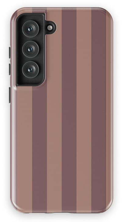 DripCase Gestreept Hoesje Samsung Galaxy S23 | Backcover met Mag | Stripes Motief | Trendy Case Samsung Galaxy S23 met Strepen Burgundy Rush