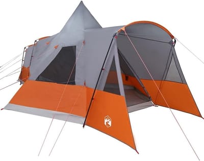 Familietent 8 Personen - Tipi Tent Kamperen - Ruim Kamperen - Waterdichte PU-Coating - 720 x 465 x 295 cm