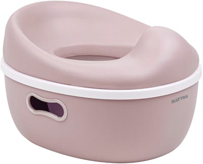 Nattou Care Potje - 3-in-1 leerpotje - Brilverkleiner Wc - Plaspotje Kleuter - Kinderpotje - Oudroze