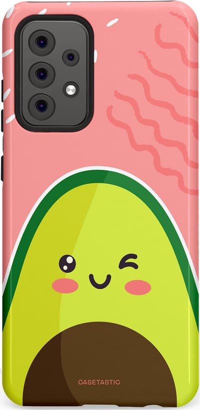 Casetastic Hoesje Geschikt voor Samsung A52 (4G/5G/s) - Stijlvolle Beschermende Duo-layer Case - Avocado Vibes