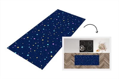 Keukenloper - Loper keuken - Sterrenhemel - Sterren - Design - 120x50 cm - Keukenloper vinyl