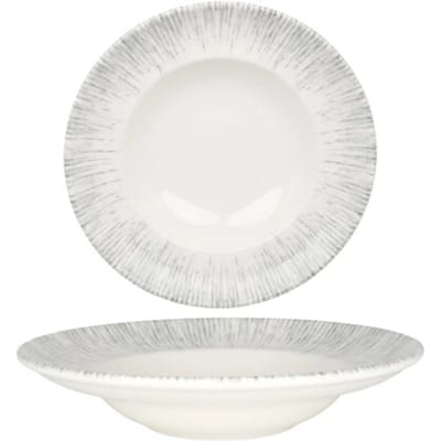 Bonna Pastabord - Iris - Porselein - 27 cm (400cc) - set van 2