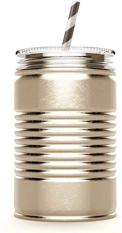 Asobu - Mason Jar I can - 540 ml - Champagne