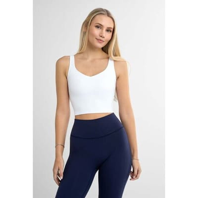 FAMME Softy Crop Top Wit L