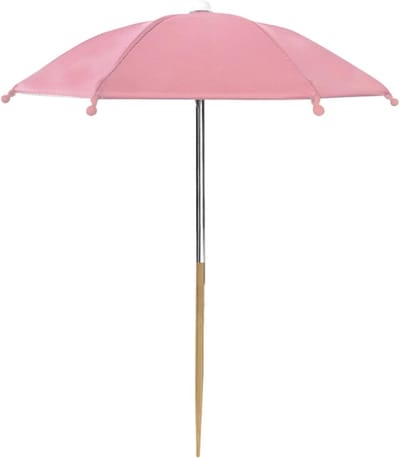 Mini Parasol Planten - Planten Scherm Zon Tuin Paraplu - Bescherming Planten - Effectieve Zonwering - 27 cm Diameter - Roze