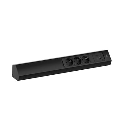 BACHMANN CASIA 2 3xCEE7/3 1xUSB A/C 22W 2,0m AEH SW