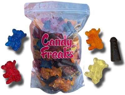 Candy Freaks Koningsdag Snoep en drop mix - 450 gram - Holland - Nederland - Accessoires - Oranje