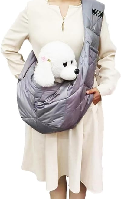 Famanu – Draagtas voor Kleine Huisdieren 1–7 kg – Gevoerde Handsfree Draagtas voor Honden en Katten