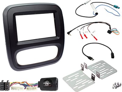 2-DIN kit Fiat Talento 2017/ Opel Vivaro 2014-2019/ Vauxhall Vivaro 2014-2018