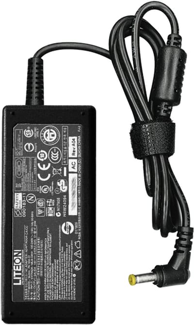 Acer AC Adaptor 65W netvoeding & inverter Binnen Zwart