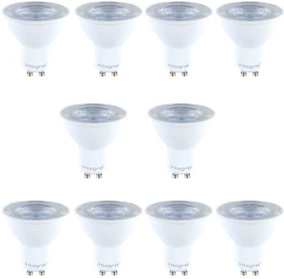 Focus - 10 pack - Integral LED - GU10 LED spot - 3.4 watt - 4000K neutraal wit - 400 lumen - niet dimbaar