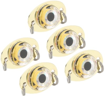 Dailygoods - Onderwater Elektronische Kunstaas Kit - LED Vislamp - Automatisch aan-uit - Witte verlichting - Zoutwater - Ideaal voor sportvissers - 5...