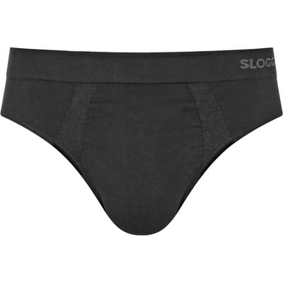 sloggi men GO Smooth Brief C2P Heren Onderbroek - Zwart Combinatie - Maat S