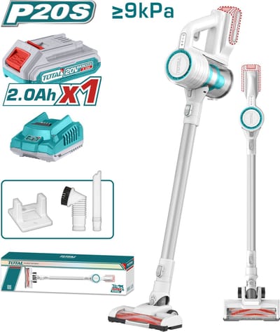 Total Tools 20V accu steelstofzuiger – met accu, lader en accessoires