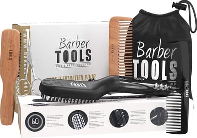 2-in-1 Baard- en Haarstijltang Set voor Verzorgde Uiterlijk
