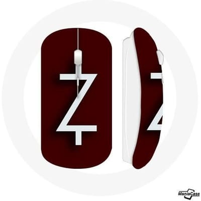 Ozark seizoen 4 draadloze muis Z-logo wit rode achtergrond