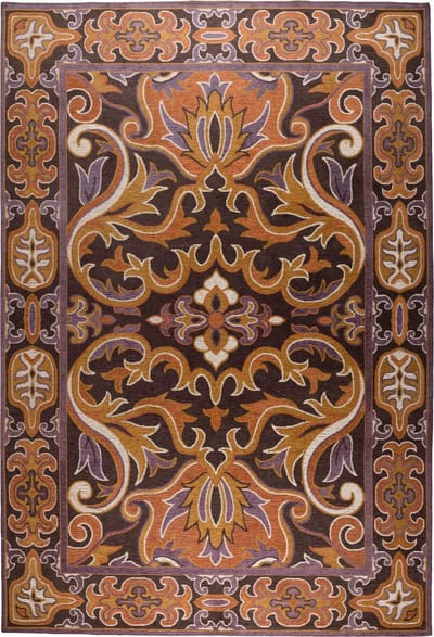 Dutchbone Bashmira Vloerkleed 160x230 - Oranje