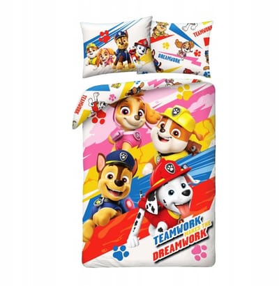 Paw Patrol Chase Dekbedovertrekset 160x200cm - 100% Katoen